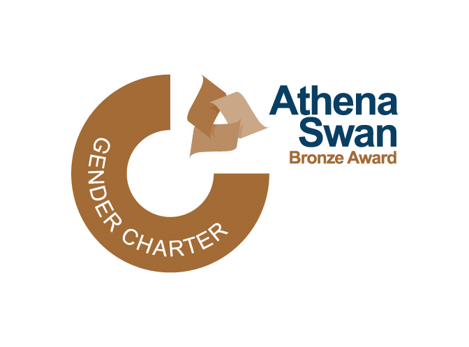 The promotional branding for Athena Swan