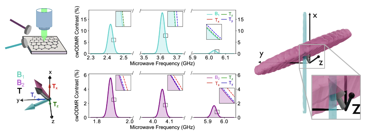 Vectorial quantum magnetometry | Department of Materials