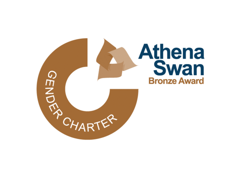 The promotional branding for Athena Swan