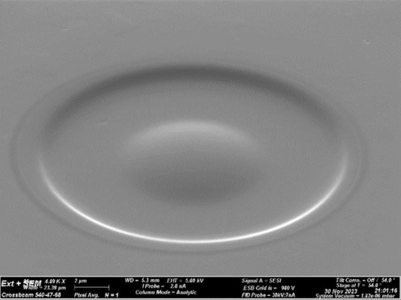 monolithic diamond cavity