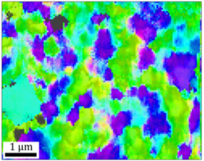 EBSD of EuBCO coated conductor