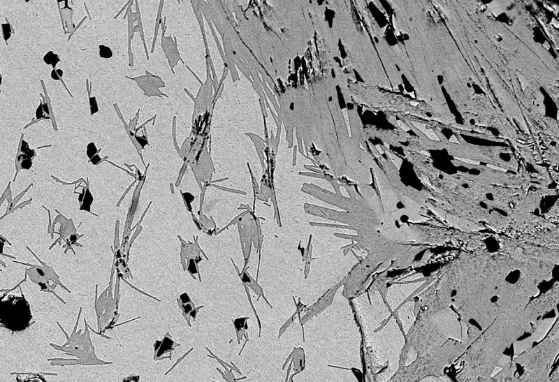 Microstructure of multifilamentary high temperature superconducting wire joint