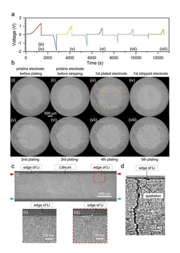 Images produced during the experiment