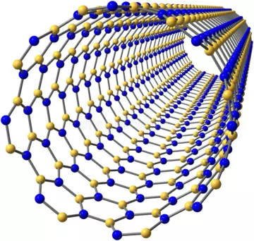 boron nitride nanotube white 35777521