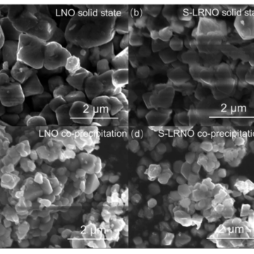 SEM 50k magnification of samples